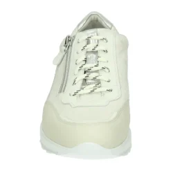 DAMES Durea Sneakers^Sportieve Lage Dames Sneakers Wit Patroon