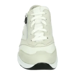 DAMES Durea Sneakers^Sportieve Lage Damesschoenen Wit Patroon