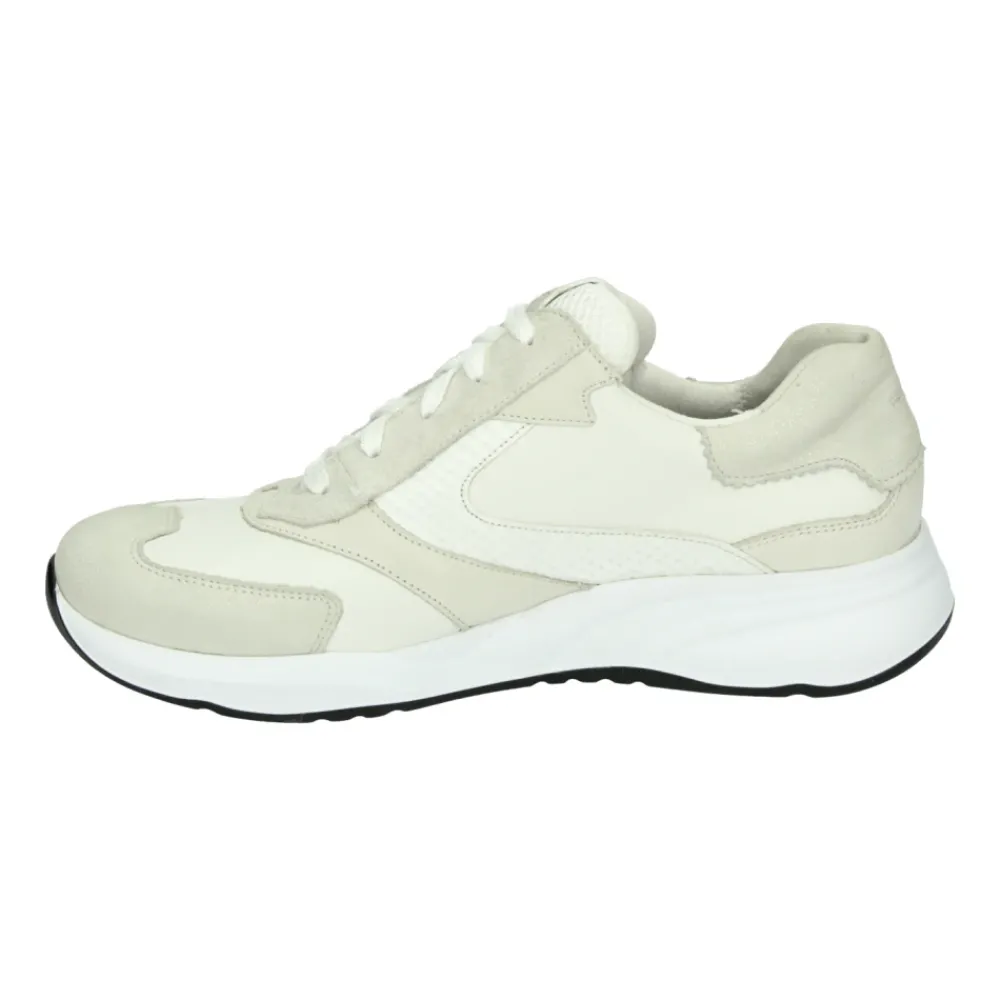 DAMES Durea Sneakers^Sportieve Lage Damesschoenen Wit Patroon