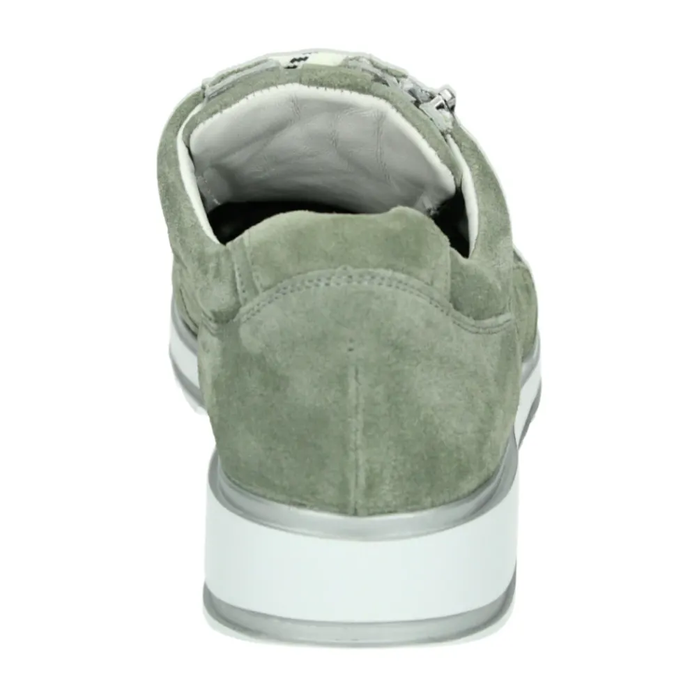 DAMES Durea Sneakers^Sportieve Lage e Suède Schoenen