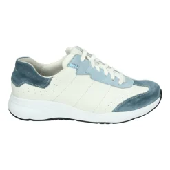 DAMES Durea Sportieve lage sneakers in wit dessin