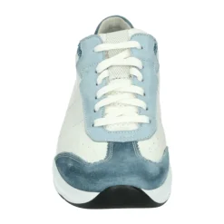 DAMES Durea Sportieve lage sneakers in wit dessin