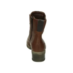 DAMES Durea Laarzen^Sportieve Mid Damesschoenen in Cognac