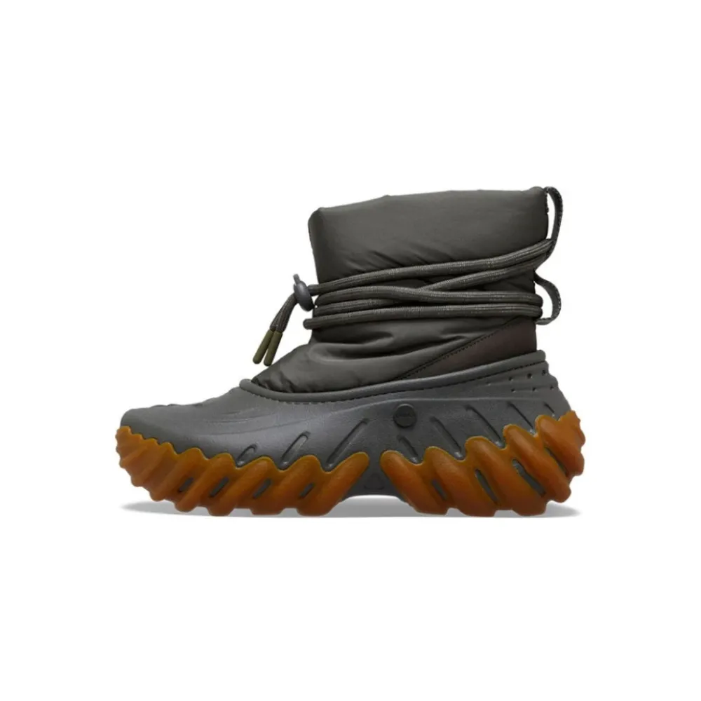 Heren Crocs Snowboots^Sportieve Olijf Hoge Laars