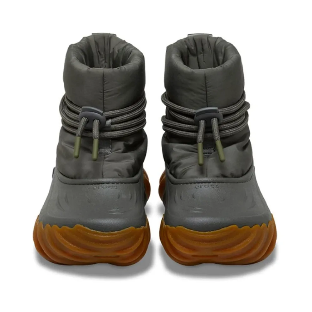 Heren Crocs Snowboots^Sportieve Olijf Hoge Laars