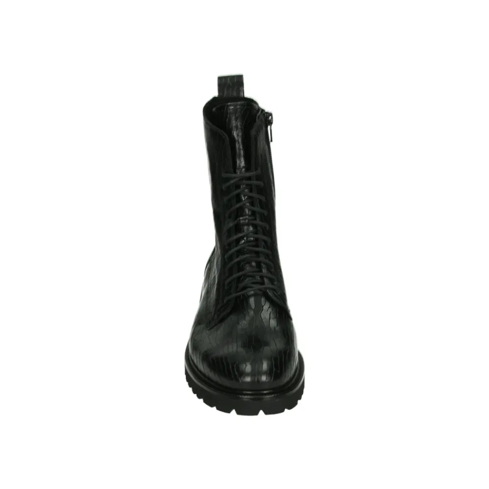 DAMES Durea Laarzen^Sportieve e Leren Sneakers