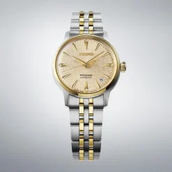 DAMES Seiko Horloges^SRPL64J1 - Horloge PRESAGE Cocktail Automatisch 3 wijzers datum
