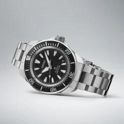 DAMES Seiko Horloges^SRPL13K1 - PROSPEX Samurai Automatisch Horloge Wijzerplaat