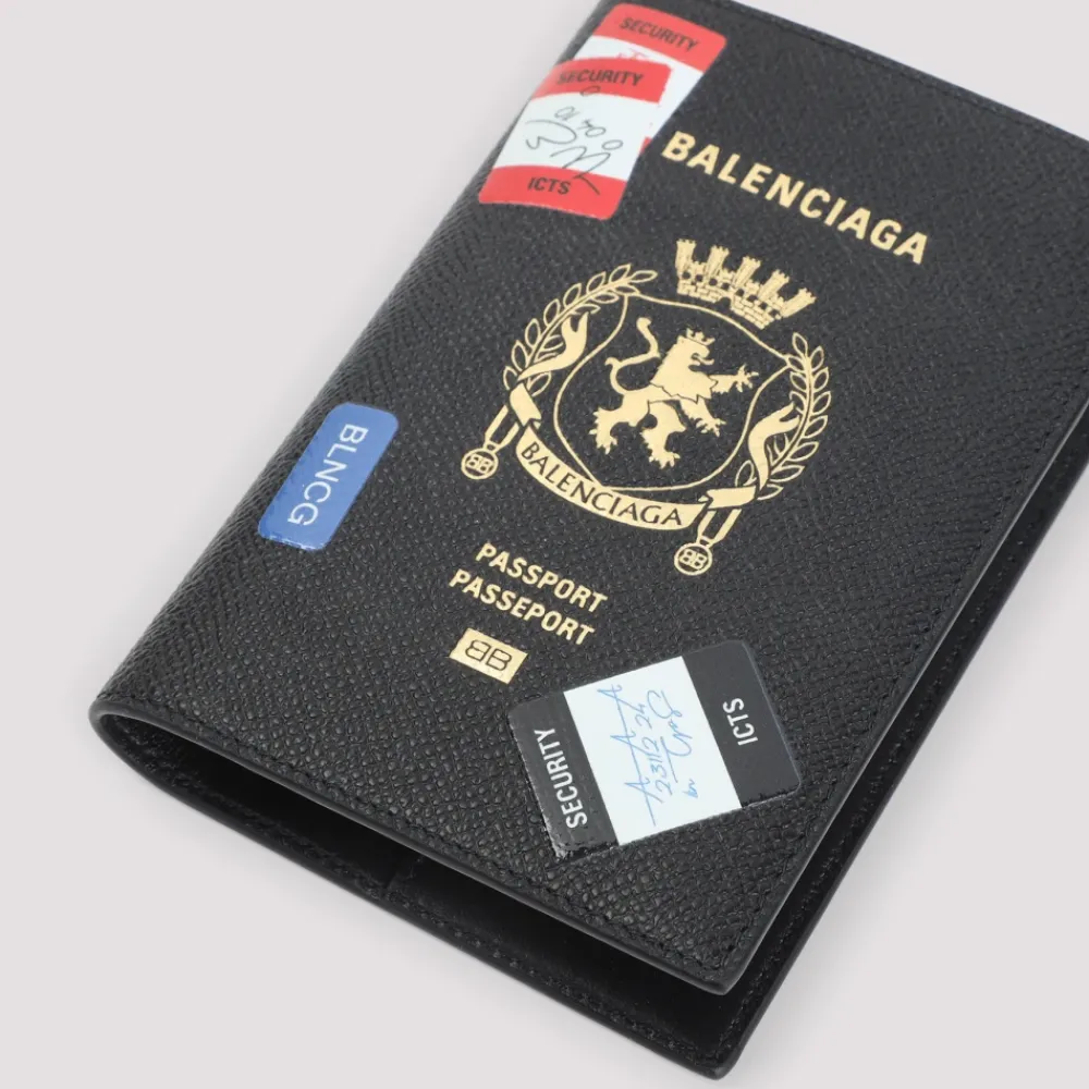 Heren Balenciaga Sticker Paspoorthoes