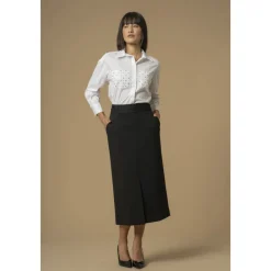 DAMES Kocca Rokken^Stijlvol Lang Getailleerde Rok