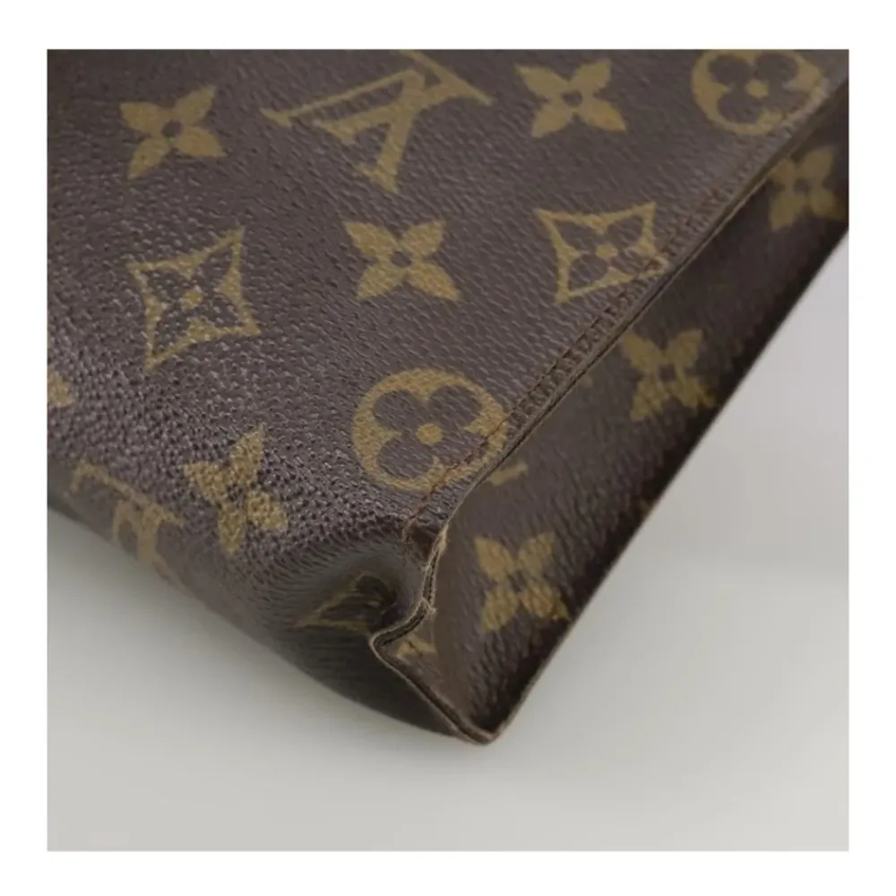 DAMES Louis Vuitton Stijlvolle Bedrukte Plat Zakje