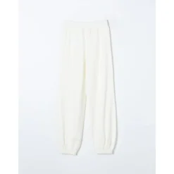 Elisabetta Franchi Stijlvolle boterkleurige broek