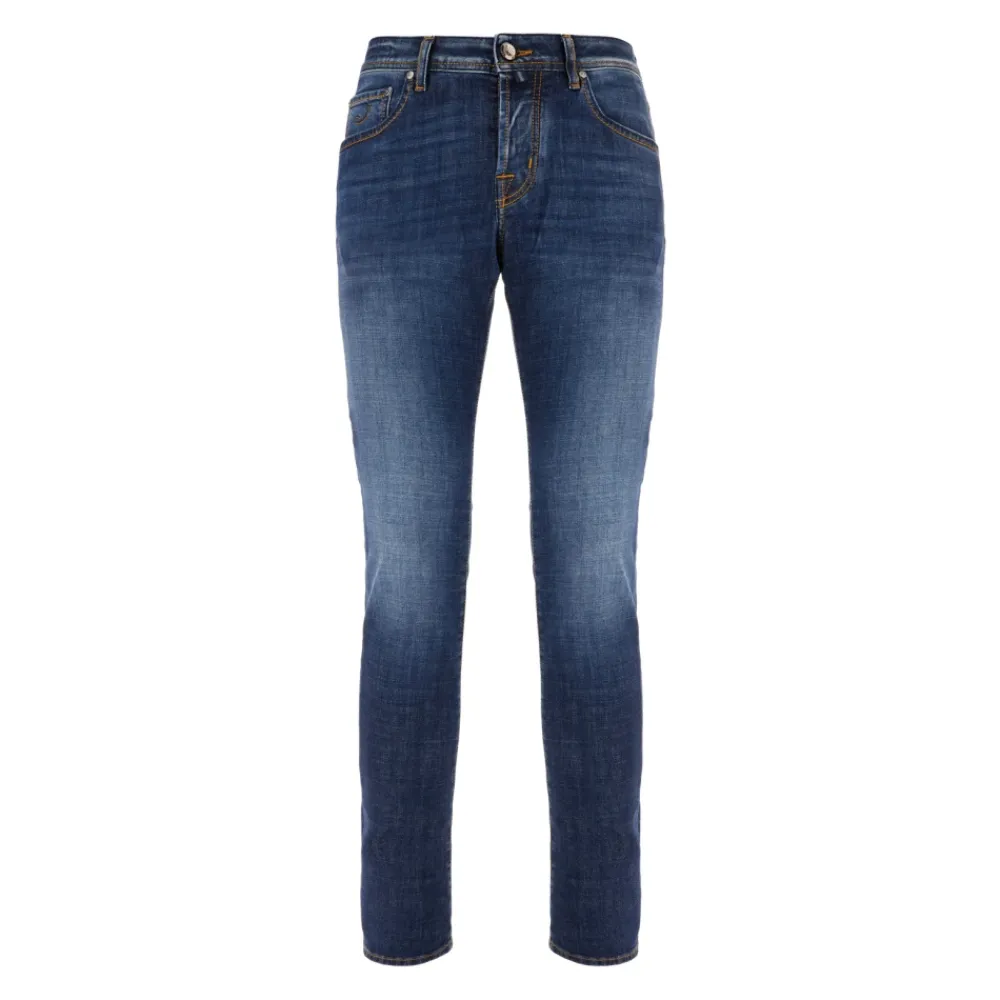 Heren Jacob Cohën Stijlvolle Broeken voor Mannen