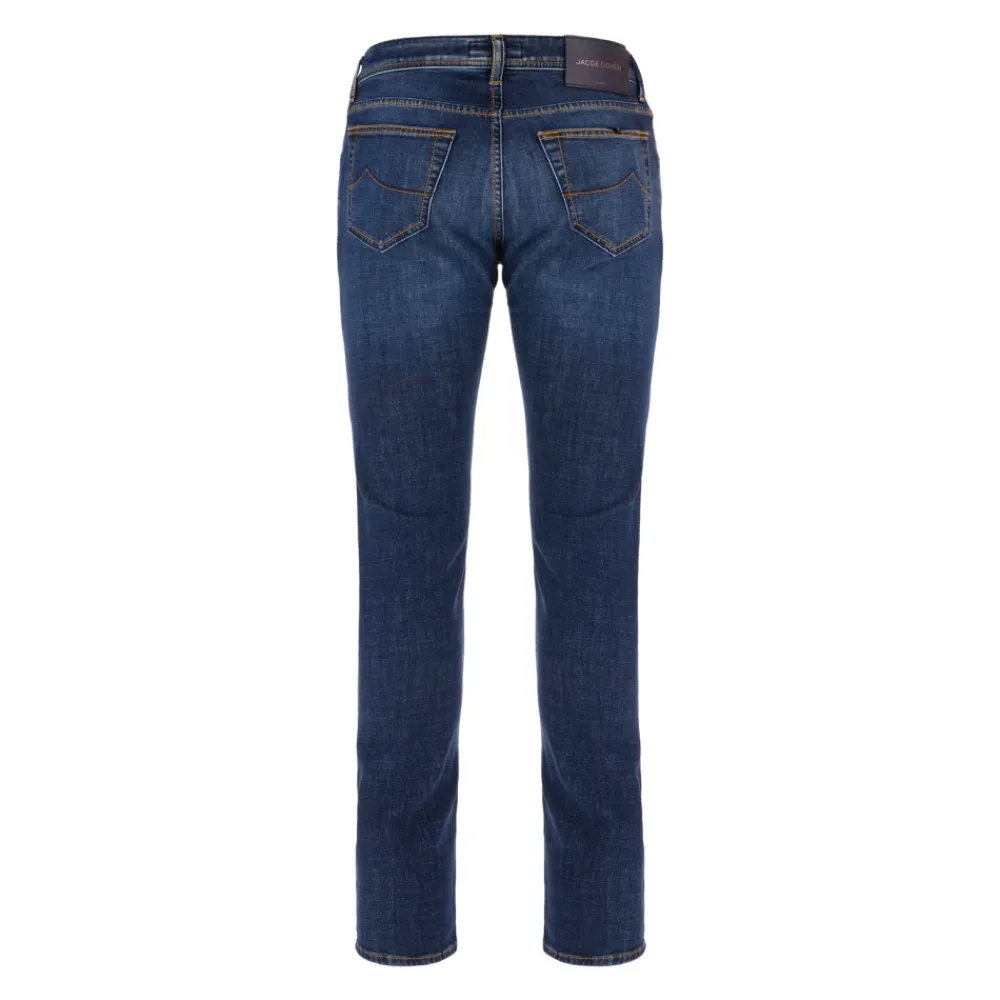 Heren Jacob Cohën Stijlvolle Broeken voor Mannen