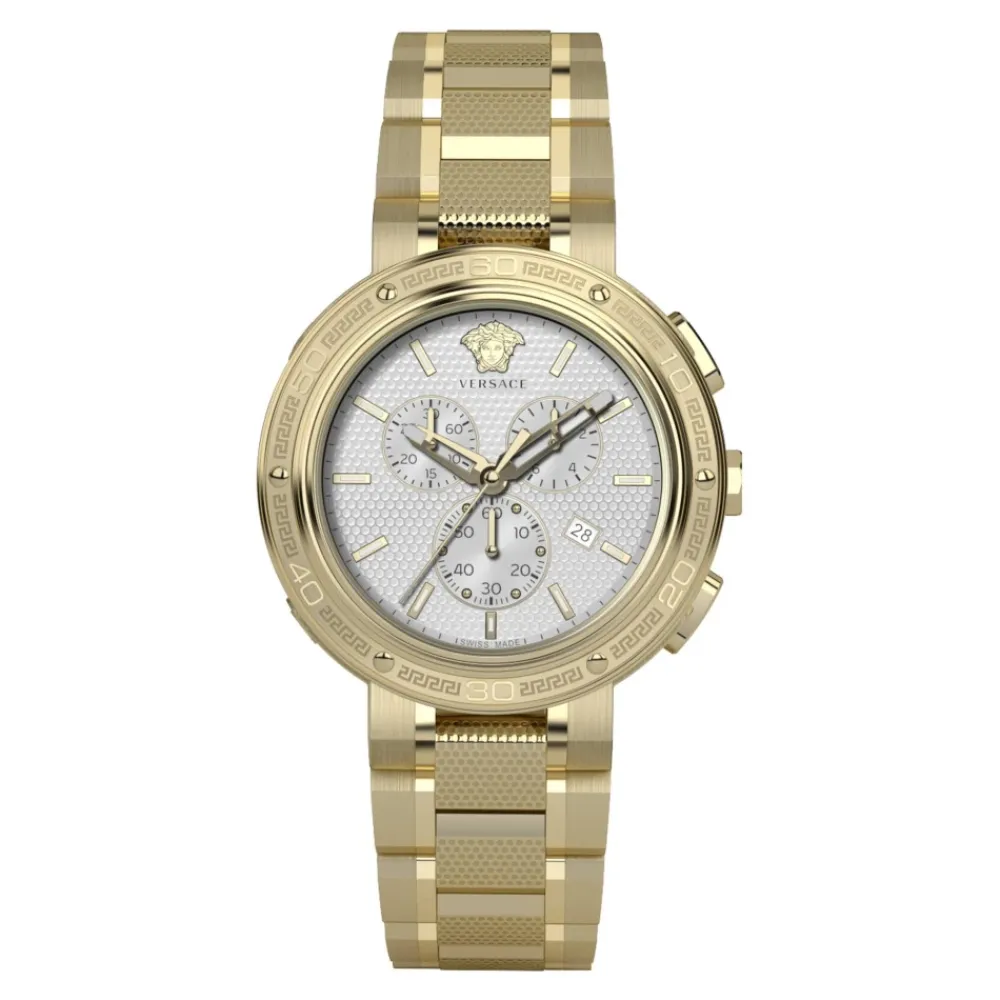 DAMES Versace Stijlvolle dames chronograaf horloge