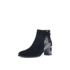 DAMES Gabor Stijlvolle Enkellaars Alligator Stijl