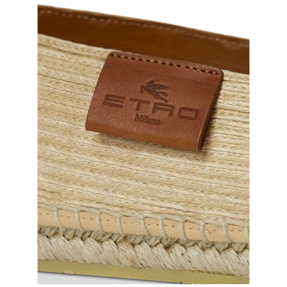 Heren Etro Stijlvolle Espadrilles van Stof