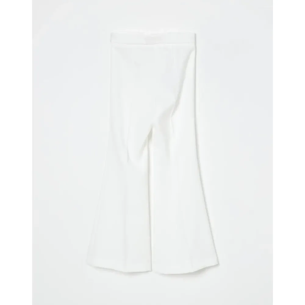 Elisabetta Franchi Broeken & Jeans^Stijlvolle Geel Crème Broek