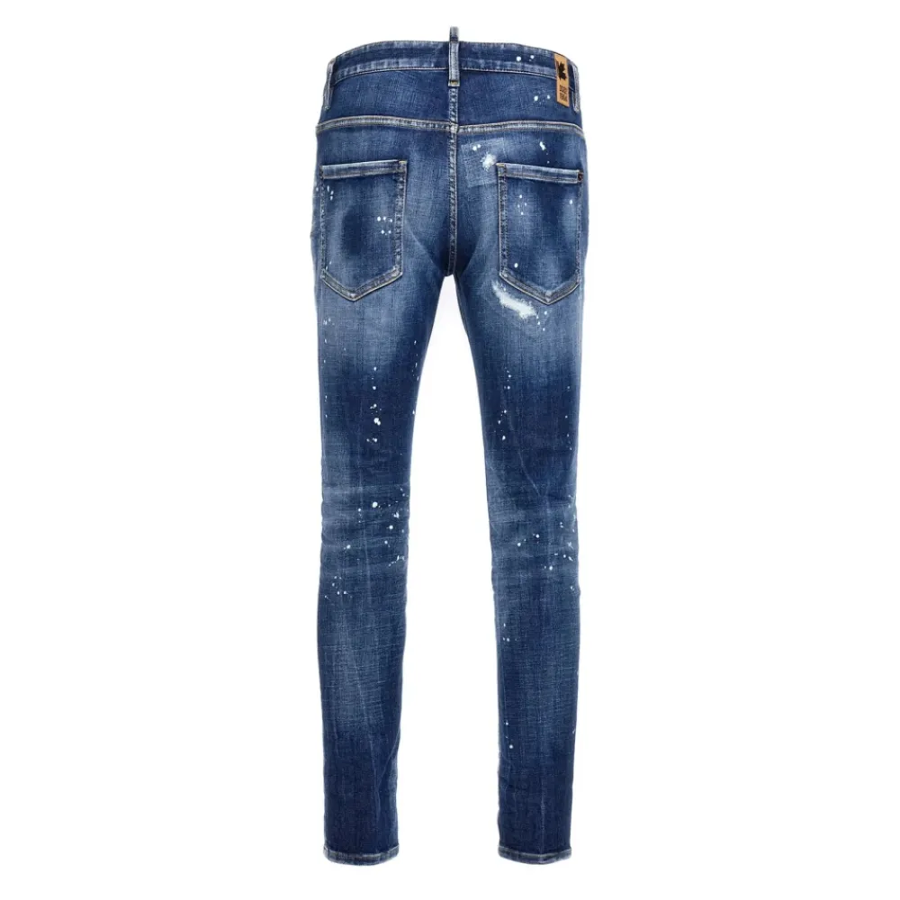Heren Dsquared2 Jeans^Stijlvolle Jeansbroek voor Mannen