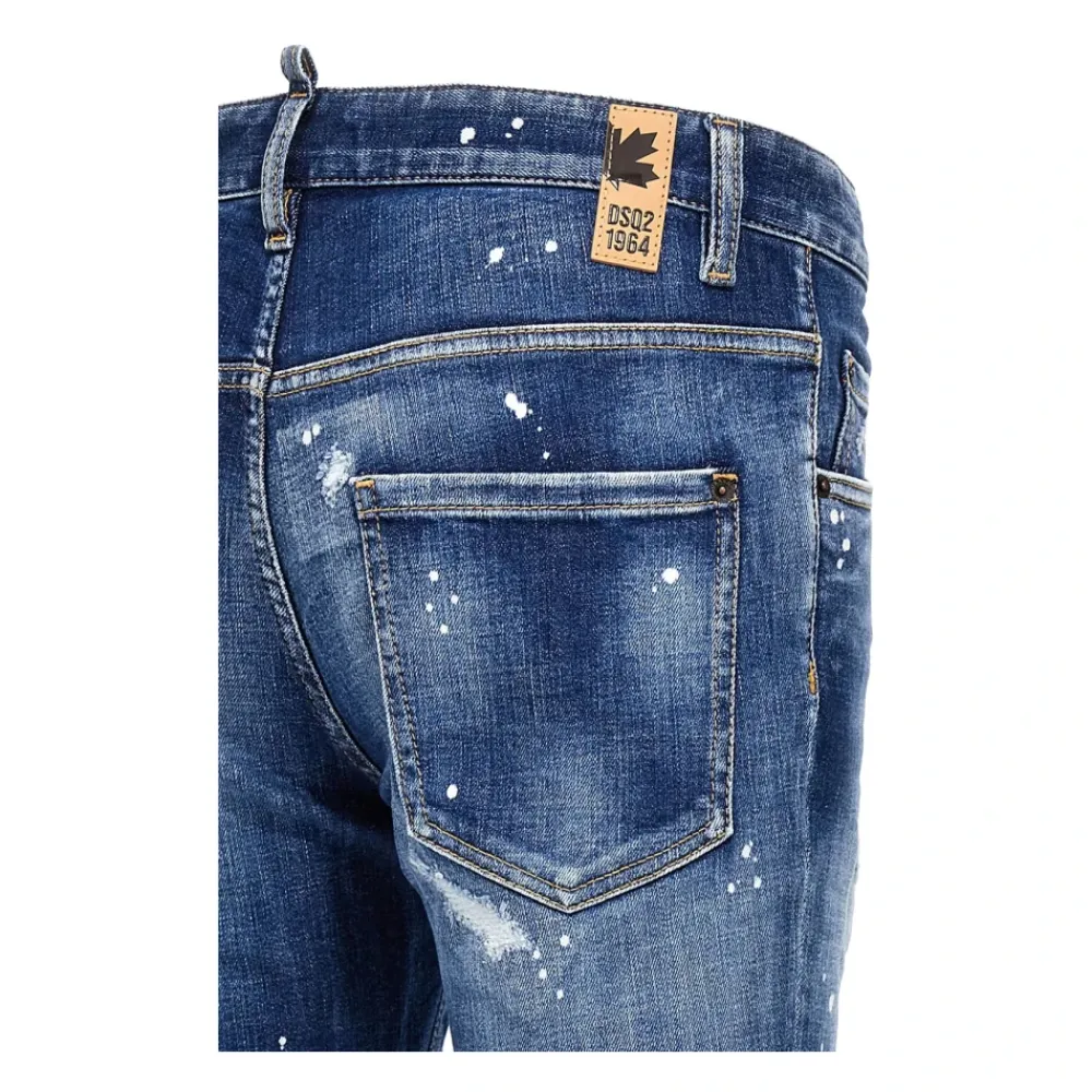 Heren Dsquared2 Jeans^Stijlvolle Jeansbroek voor Mannen