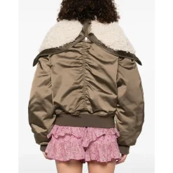 DAMES Marant étoile Stijlvolle Kaki Jas AW25