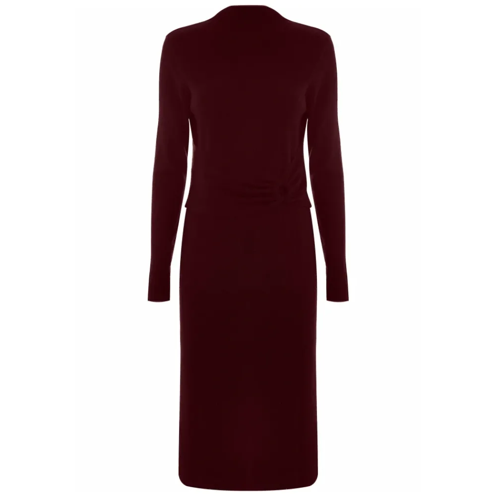 DAMES Kocca Stijlvolle lange mouwen potloodjurk