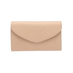 DAMES Il Bisonte Clutches^Stijlvolle leren clutch met schouderband