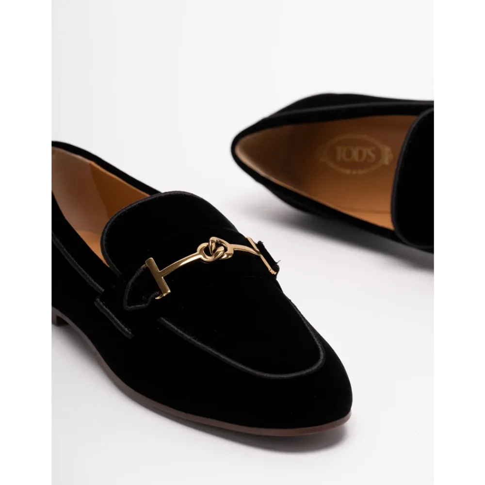 DAMES Tod's Loafers^Stijlvolle leren loafers voor dames
