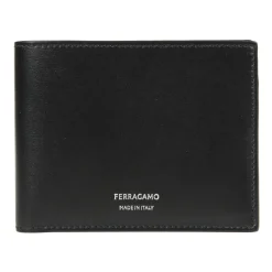 Heren Ferragamo Portefeuilles^Stijlvolle leren portemonnee voor mannen
