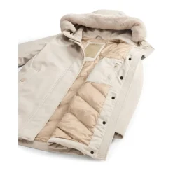 DAMES Woolrich Stijlvolle Oxford Tan Parka