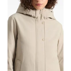 DAMES Woolrich Stijlvolle Oxford Tan Parka