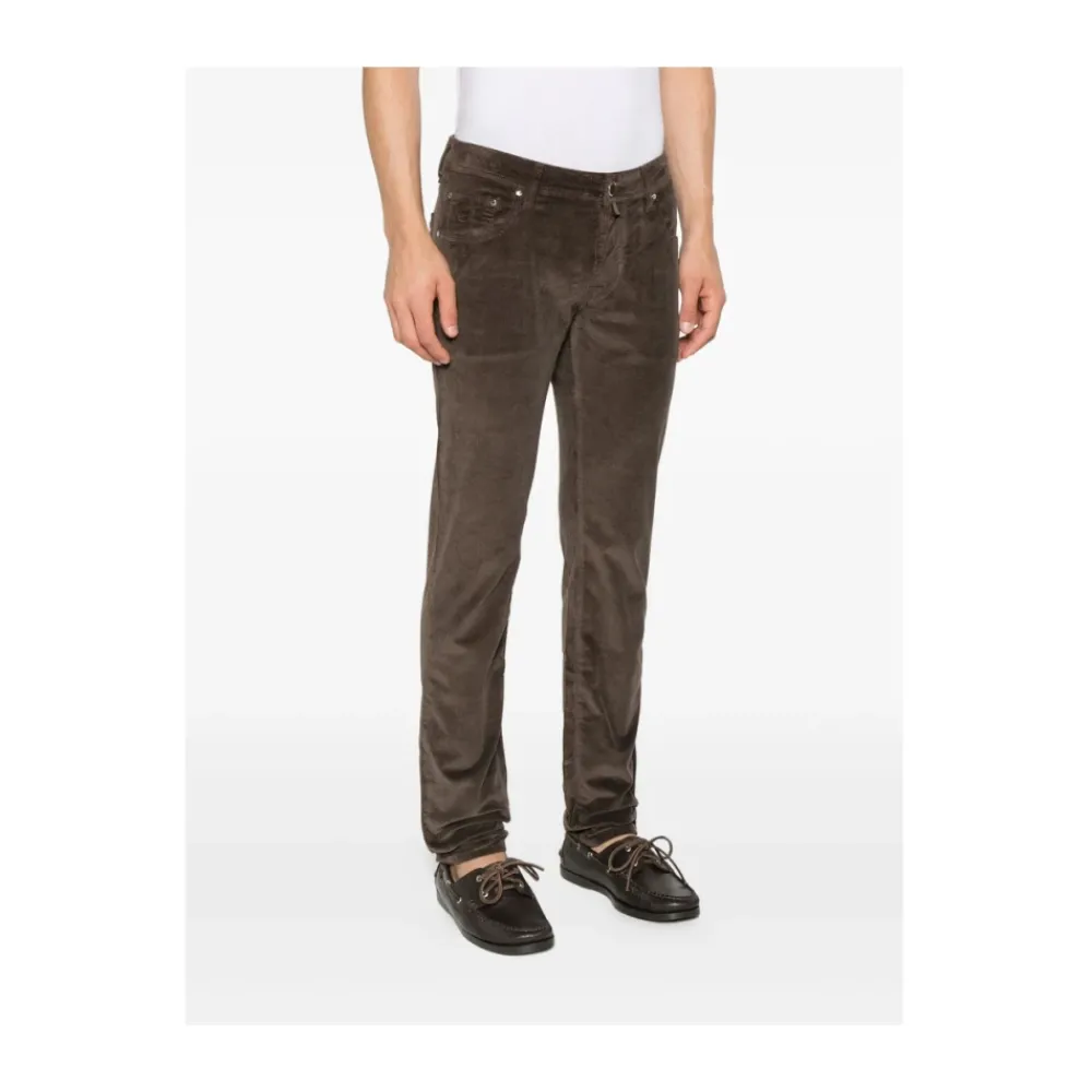 Heren Jacob Cohën Broeken^Stijlvolle Pant QE007