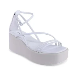 DAMES Calvin Klein Sleehakken^Stijlvolle Plateau Sandalen