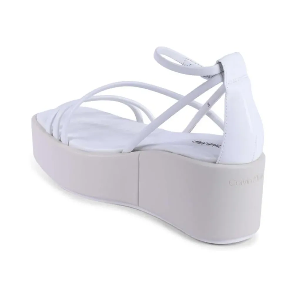 DAMES Calvin Klein Sleehakken^Stijlvolle Plateau Sandalen