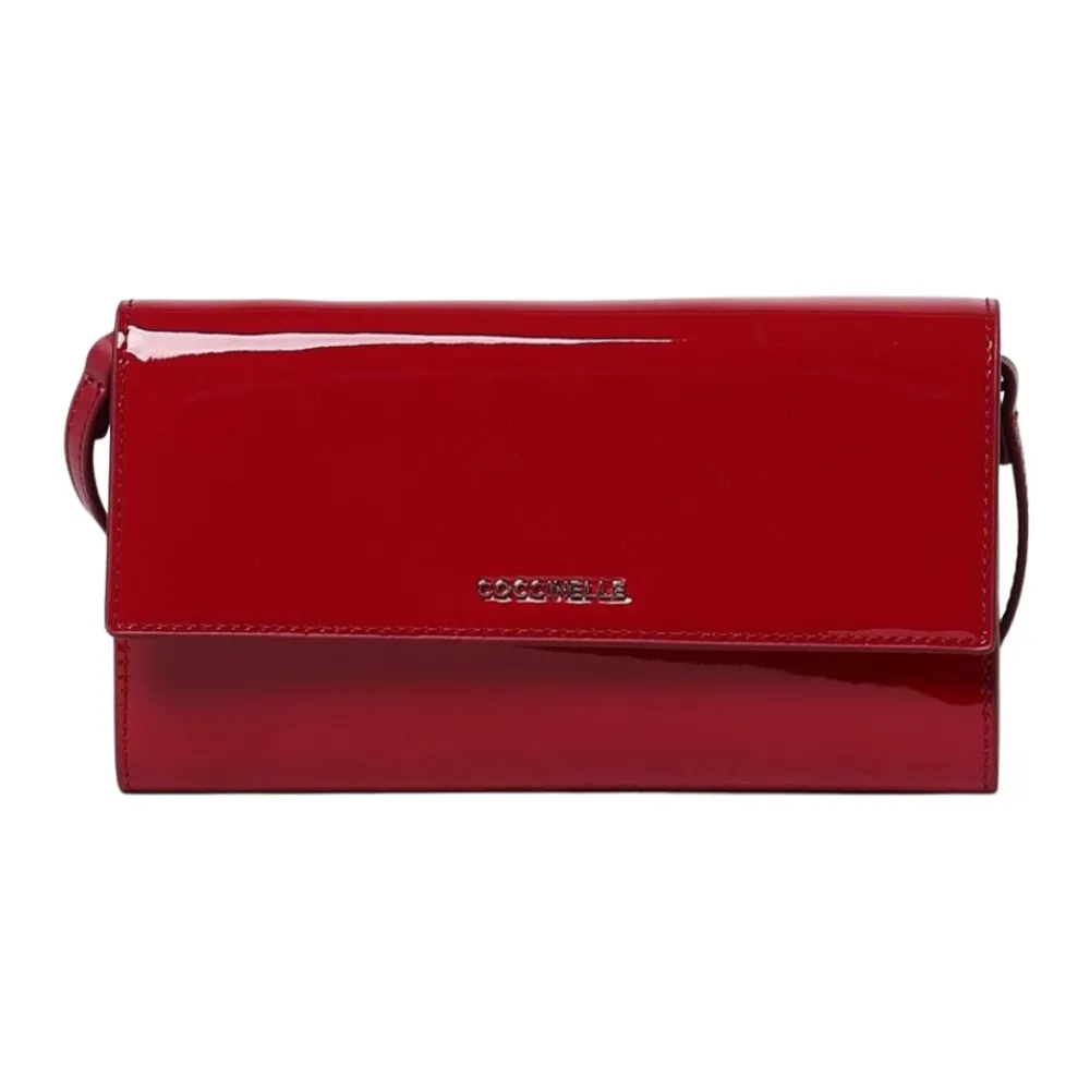 DAMES Coccinelle Stijlvolle Portemonnee met Klep