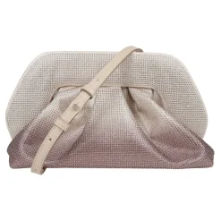 DAMES THEMOIRè Clutches^Stijlvolle Roze Goud en Strass Tas