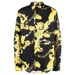 Heren Versace Jeans Couture Overhemden^Stijlvolle Shirt Collectie