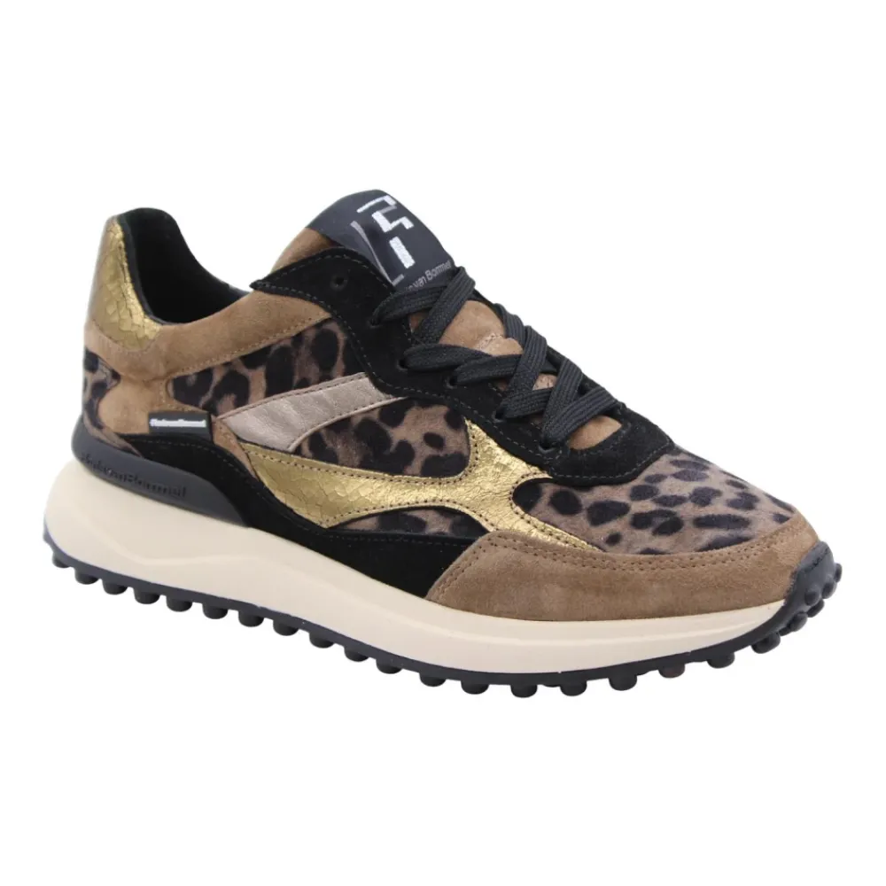 DAMES Floris van Bommel Sneakers^Stijlvolle Sneaker met NOPPI 41.02