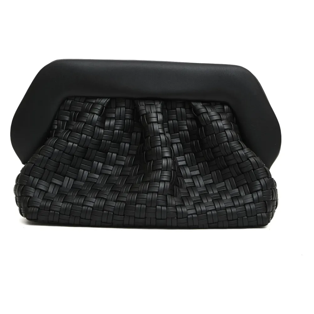 DAMES THEMOIRè Clutches^Stijlvolle vegan lederen clutch tas