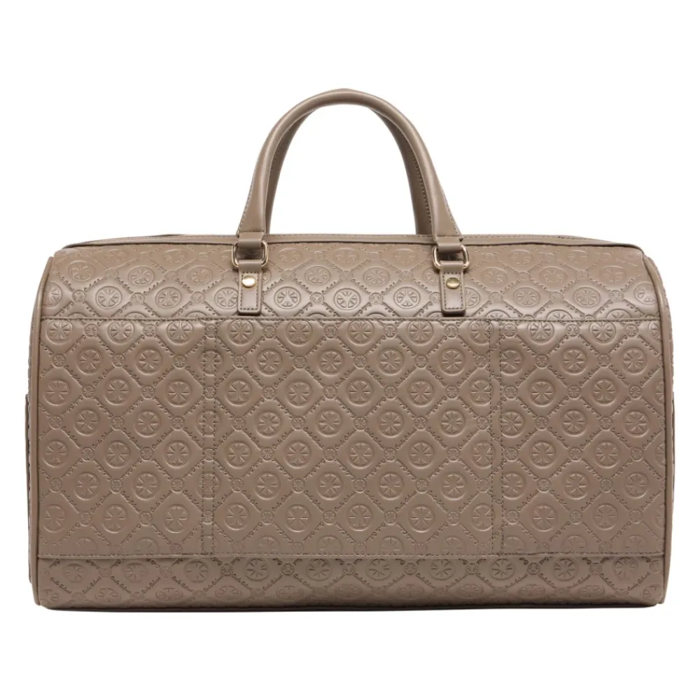 DAMES Carlo Colucci Stijlvolle Weekender met Gestanst Logo