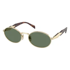 DAMES Prada Zonnebrillen^Stijlvolle zonnebril in lichtgoud