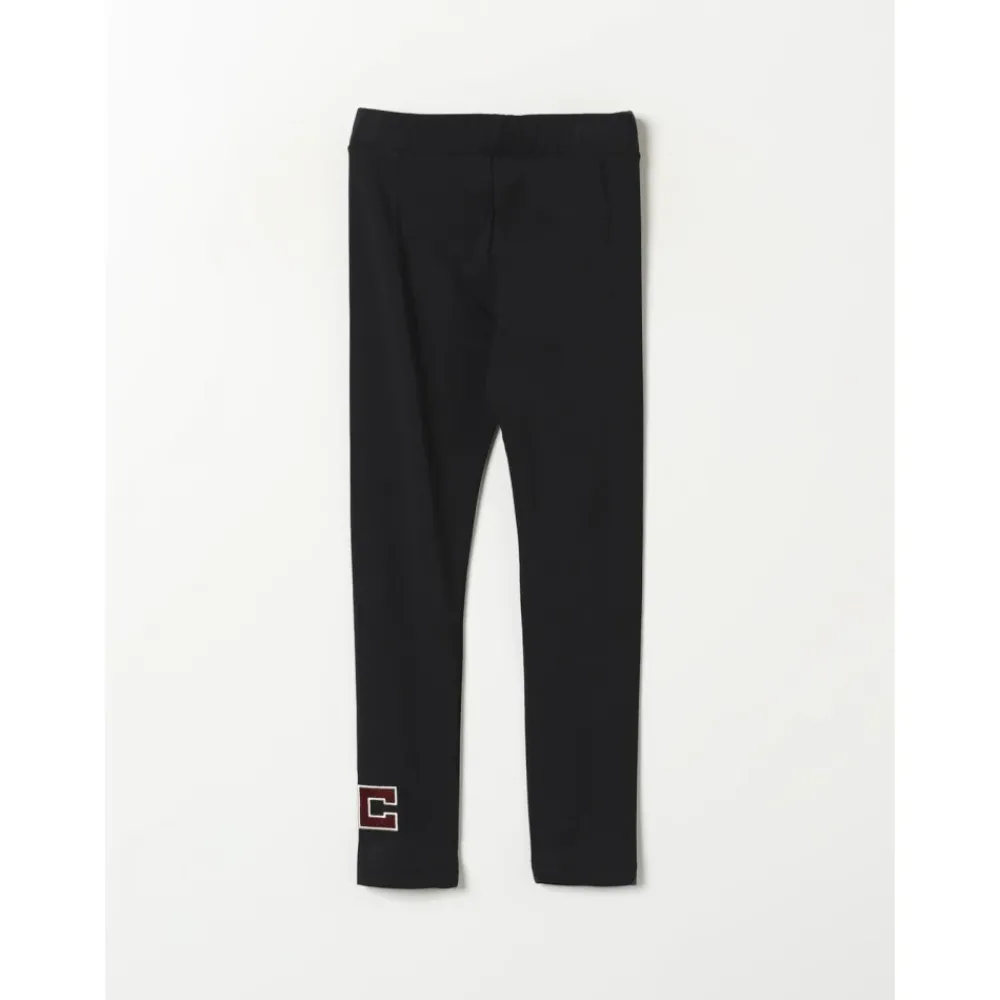 Elisabetta Franchi Broeken & Jeans^Stijlvolle e legging met patch