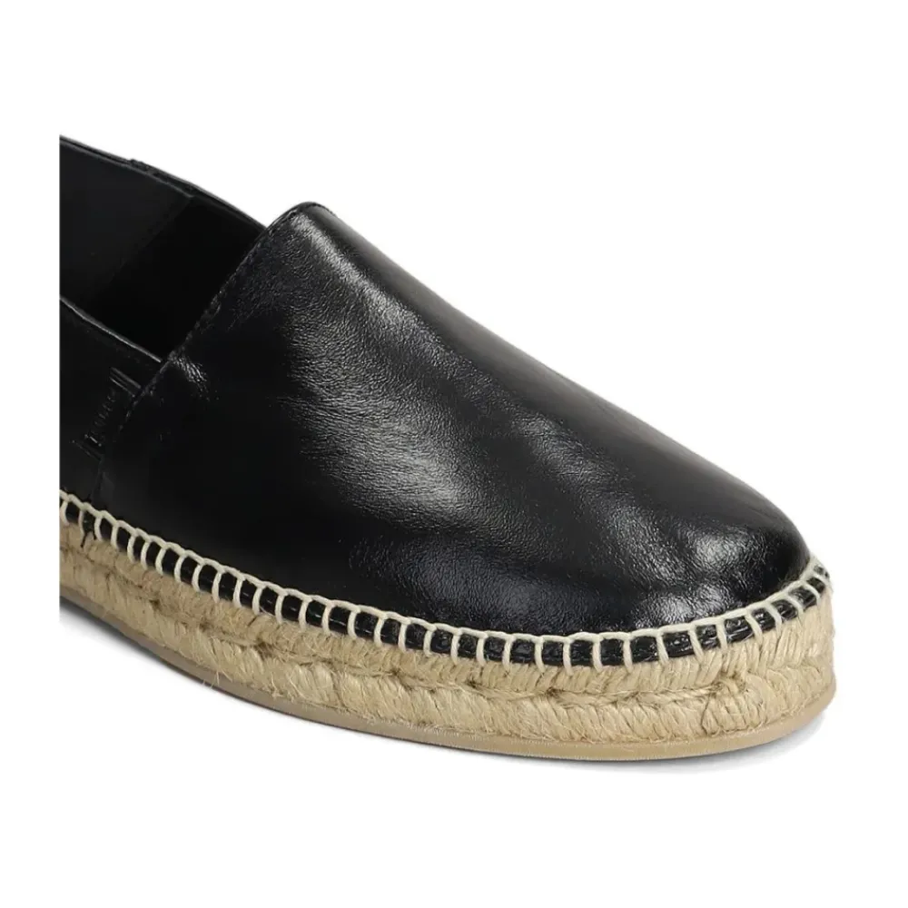 Heren Ami Paris Espadrilles^Stijlvolle e Leren Espadrilles