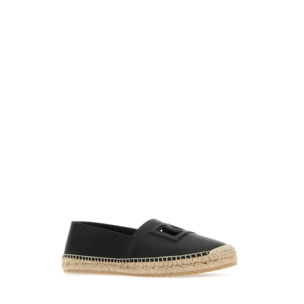 Heren Dolce & Gabbana Stijlvolle e leren espadrilles