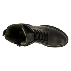 DAMES G-star Laarzen^Stoere Leren Enkellaars met Veters