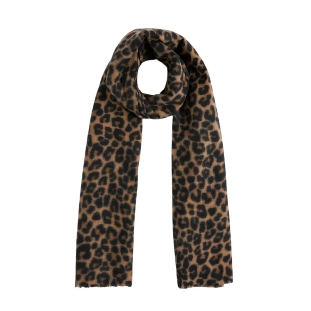 DAMES Liu Jo Stola animalier con spilla removibile con perle e strass.