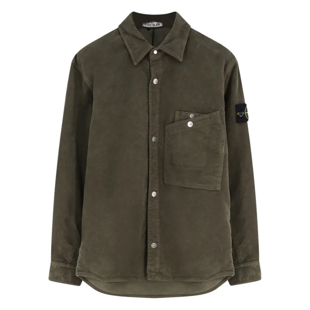 Heren Stone Island Overhemden^Shirts