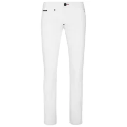 Heren Philipp Plein Jeans^Stone Washed 5-Pocket Jeans