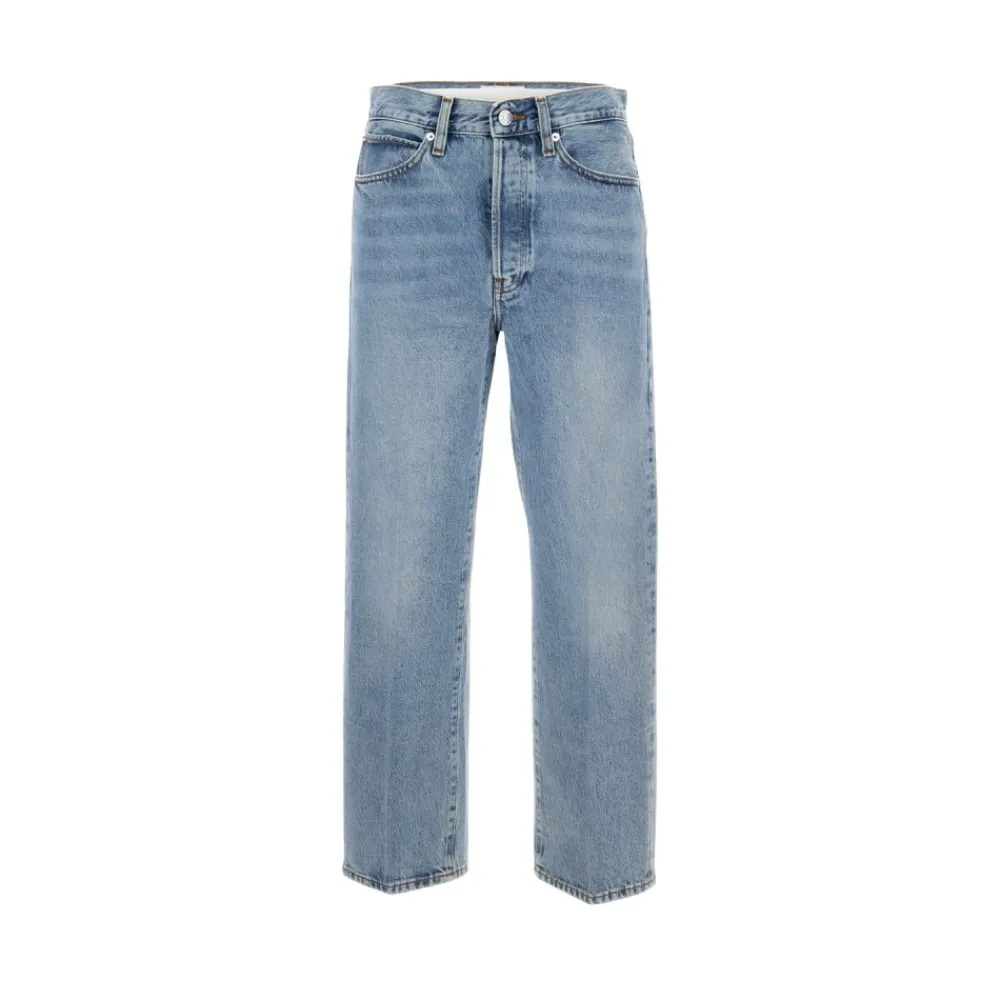 DAMES Frame Straight Jeans