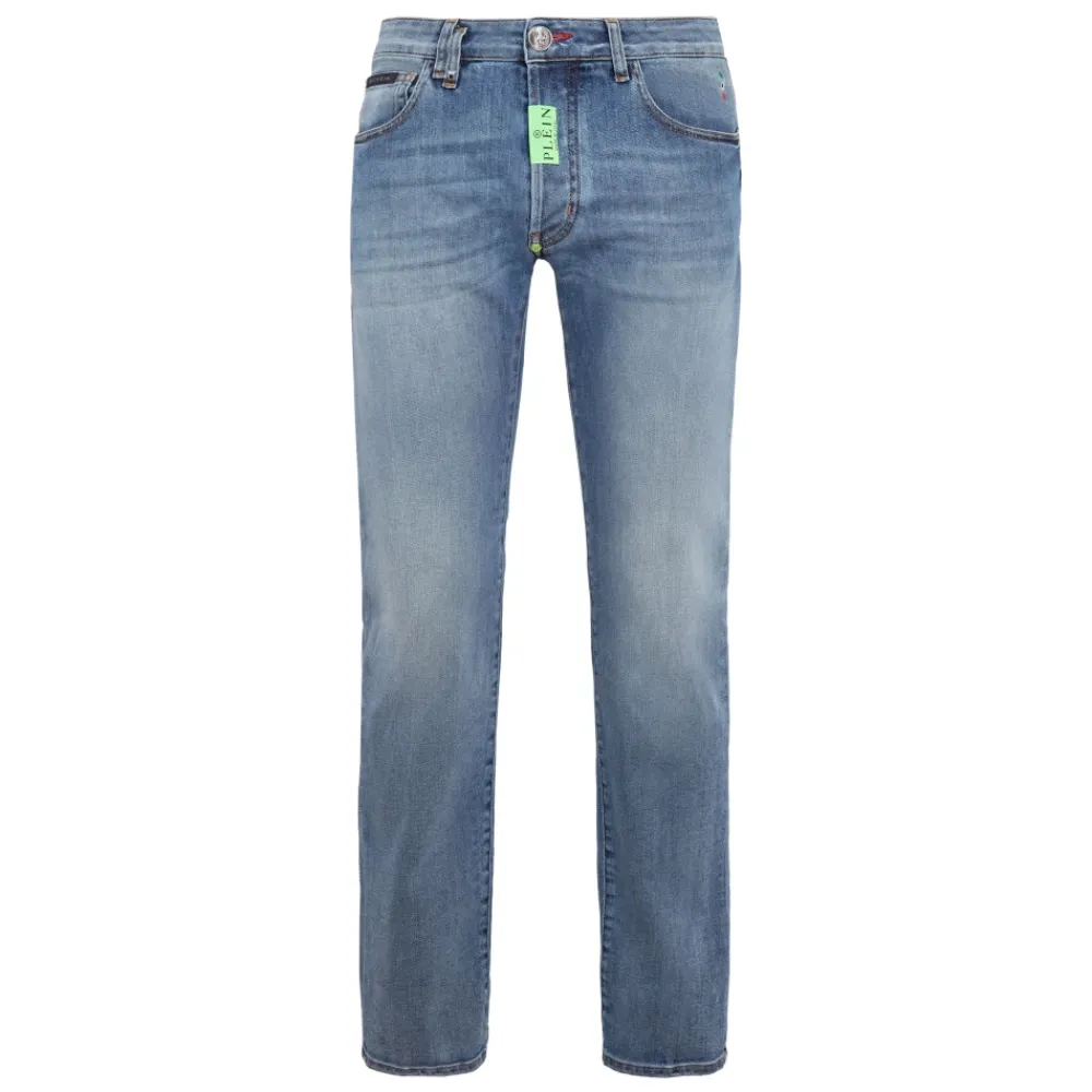 Heren Philipp Plein Jeans^Straight Supreme Comfort Jeans